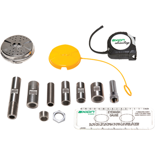 Axion Advantage® Eye/Face Wash Upgrade Kit with Stainless Steel Eye/Face Wash Head