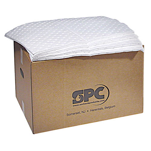 SXT™ Industrial Sorbents-PREMIUM Extra-Tough Pads & Rolls, Oil Only, 19" x 15", 17 gal. Absorbancy