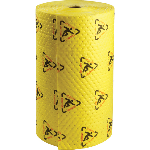 Maxx Chemical Sorbents, Lightweight, 150' L x 30" W, 40 gal. Absorbancy