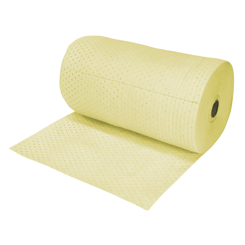 Premium Fine Fibre Sorbent Rolls, Mediumweight, 150' L x 30" W, 40 gal. Absorbancy