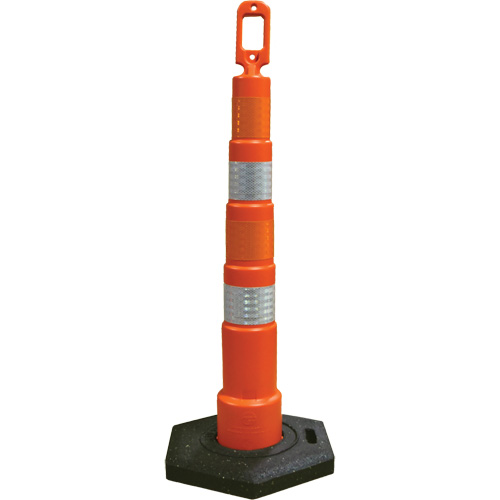 Grip N Go™ Trim Line Channelizers, 49" High, Orange