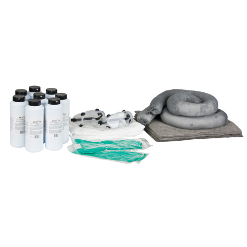 20-Gallon Caustic Replacement Kit, Hazmat