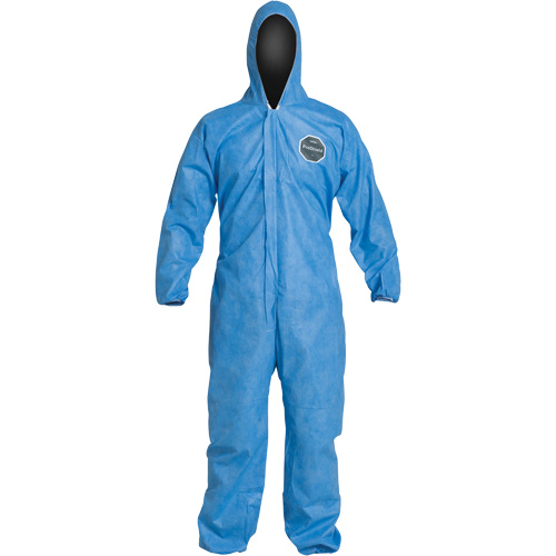 ProShield® 10 Coveralls, 2X-Large, Blue, SMS