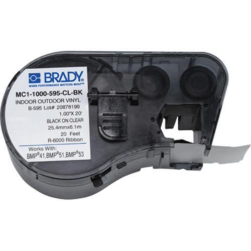 Label Maker Cartridge, Black