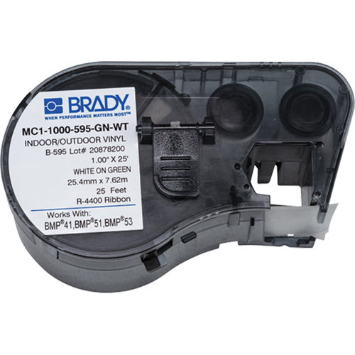 Label Maker Cartridge, White