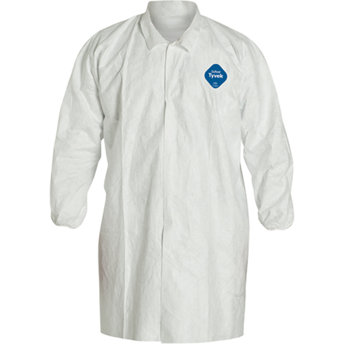 Lab Coat, Tyvek® 400, White, X-Large