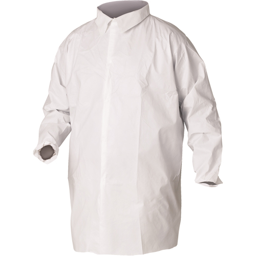 KleenGuard™ A20 Lab Coats, SMS, White, Large