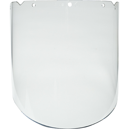 V-Gard® Visor for Heavy Duty General Purpose Applications, Polycarbonate, Clear Tint