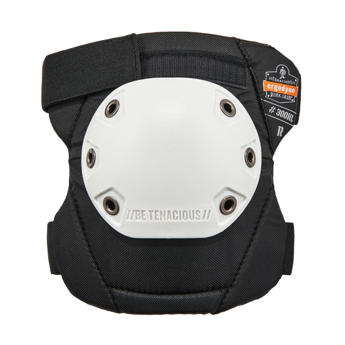 Proflex® 300HL Rounded Cap Knee Pads, Hook and Loop Style, Plastic Caps, Foam Pads