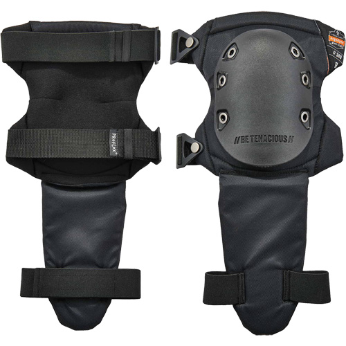 ProFlex 340 Slip-Resistant Knee Pads with Shin Guards, Buckle Style, Rubber Caps, Foam Pads
