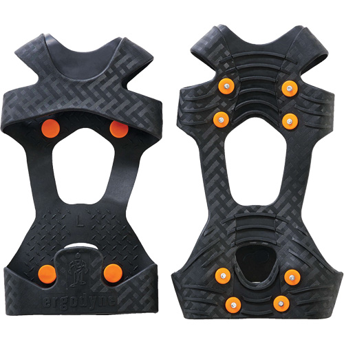 Trex 6300 Slip-On Ice Cleats, Carbon Steel, Stud Traction, Medium