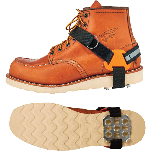 Trex 6315 Strap-On Heel Ice Cleats, Steel, Plate Traction, X-Large