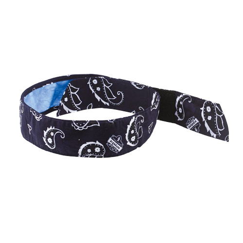 Chill-Its® 6705CT Evaporative Cooling Bandana, Blue