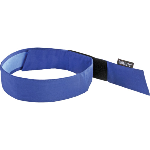 Chill-Its® 6705CT Evaporative Cooling Bandana, Blue