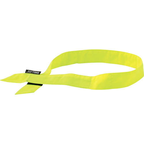 Chill-Its® 6705 Evaporative Cooling Bandana, High Visibility Lime-Yellow