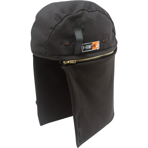 N-Ferno 6880 Two-Layer FR Winter Liner, Black, Cotton/Fleece/Modacrylic