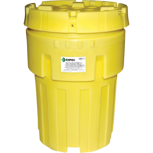 Envirosalv™ Poly Salvage Drum Plus, 95 US gal., Stationary
