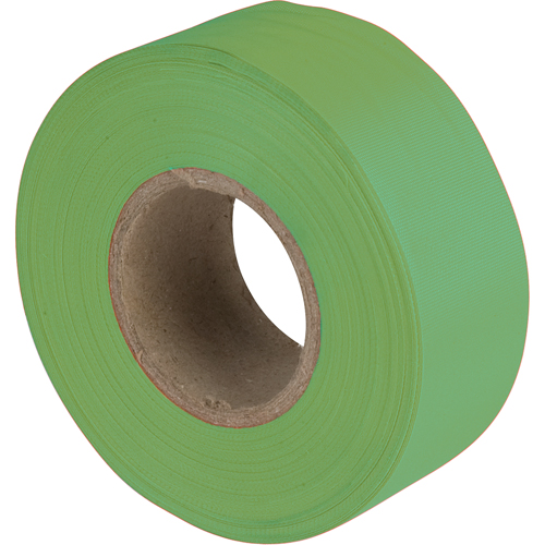 Flagging Tape, 1.2" W x 300' L, Green