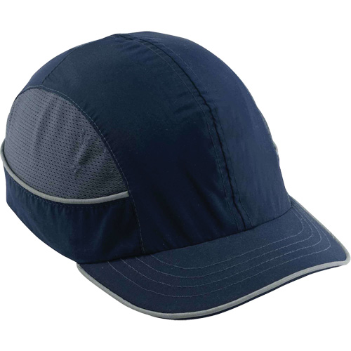 Skullerz® 8950 Short Brim Bump Cap, Navy Blue