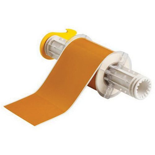Printer Tape, Polyester, Ochre, 4" Width