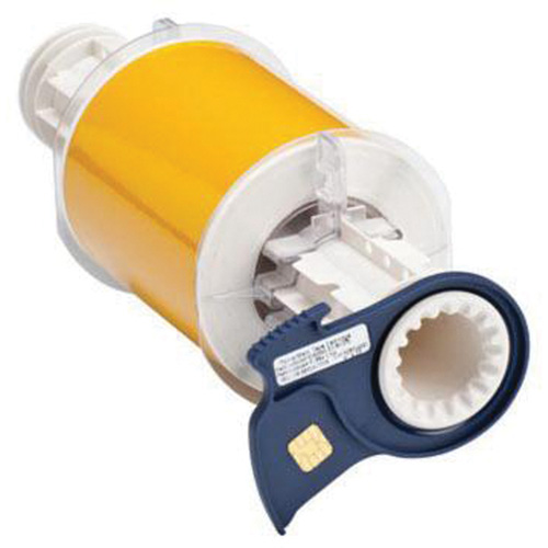Printer Tape, Retro Reflective, Yellow, 4" Width