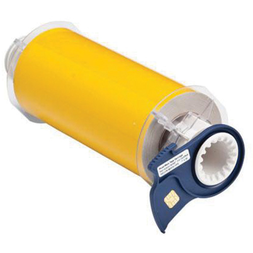 Printer Tape, Retro Reflective, Yellow, 7" Width