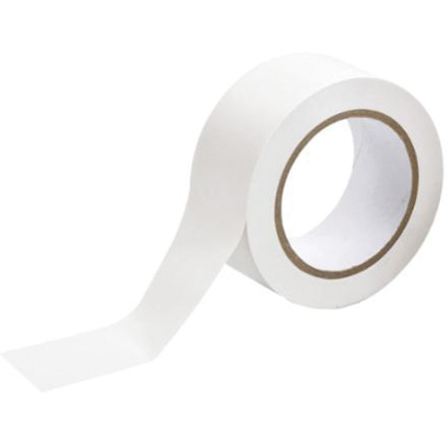 Floor Marking Tape, 2" x 108', Vinyl, White