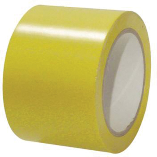 Floor Marking Tape, 3" x 108', Vinyl, Yellow