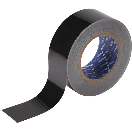 ToughStripe® Floor Marking Tape, 2" x 100', Polyester, Black