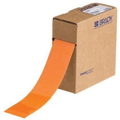 ToughStripe® Floor Marking Tape, 2" x 100', Polyester, Orange