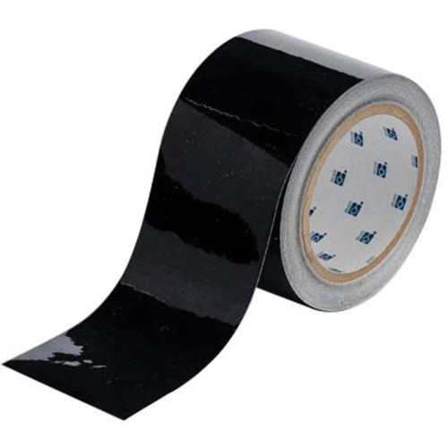 ToughStripe® Floor Marking Tape, 3" x 100', Polyester, Black