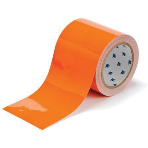 ToughStripe® Floor Marking Tape, 3" x 100', Polyester, Orange