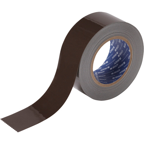 ToughStripe® Floor Marking Tape, 2" x 100', Polyester, Brown