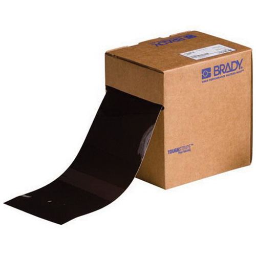 ToughStripe® Floor Marking Tape, 4" x 100', Polyester, Brown