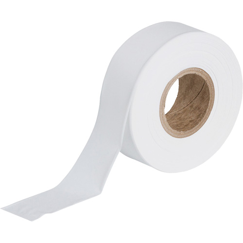 Flagging Tape, 1.188" W x 300' L, White
