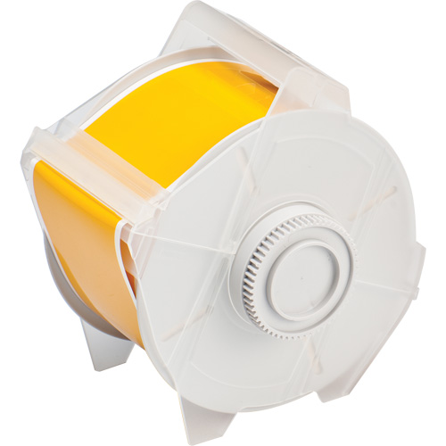 Printer Tape, Polyester, Yellow, 2.25" Width