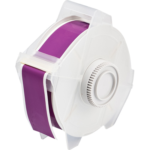 Printer Tape, Polyester, Purple, 1.125" Width