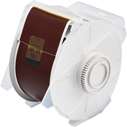 Printer Tape, Polyester, Brown, 2.25" Width