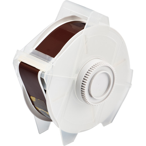 Printer Tape, Polyester, Brown, 1.125" Width