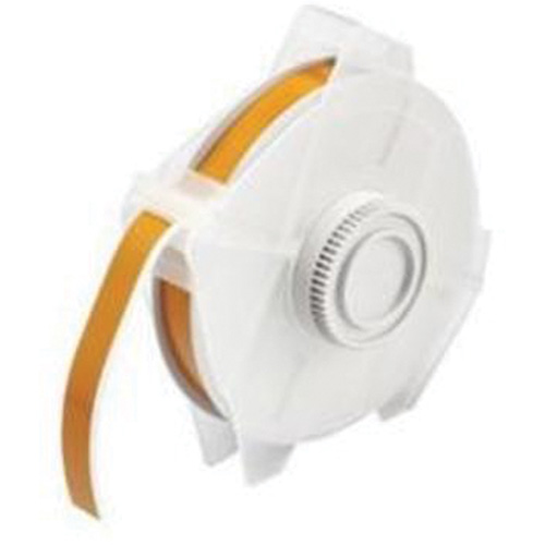 Printer Tape, Polyester, Ochre, 0.5" Width