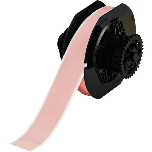 Low-Halide Printer Tape, Polyester, Pink, 1.125" Width