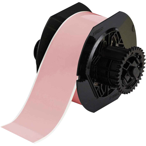 Low-Halide Printer Tape, Polyester, Pink, 1.25" Width