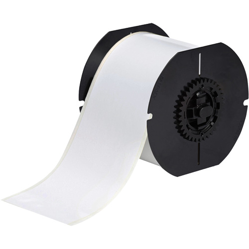 Low-Halide Printer Tape, Polyester, White, 3" Width