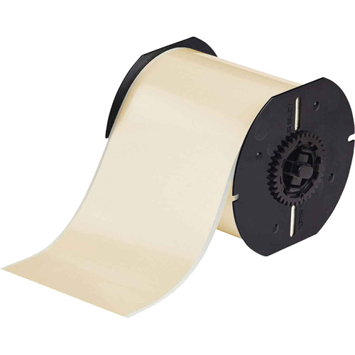 Low-Halide Printer Tape, Polyester, Tan, 4" Width
