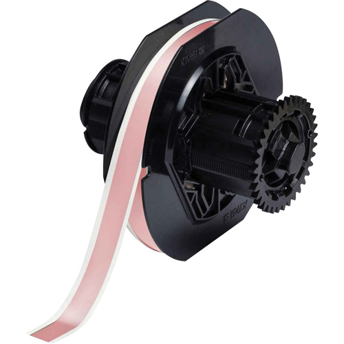 Low-Halide Printer Tape, Polyester, Pink, 0.5" Width