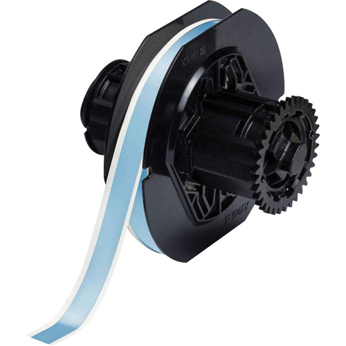 Low-Halide Printer Tape, Polyester, Blue, 0.5" Width