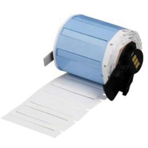 PermaSleeve® Heat Shrink Wire & Cable Labels, Polyolefin, 1.75" L x 0.235" H, White