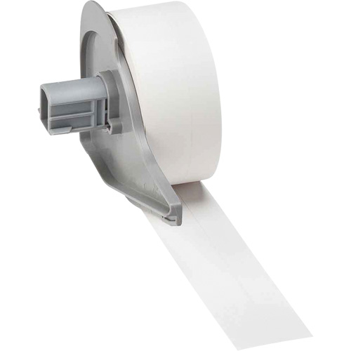 Printable Blank Tag Stock, Polypropylene, White, 0.785" Width