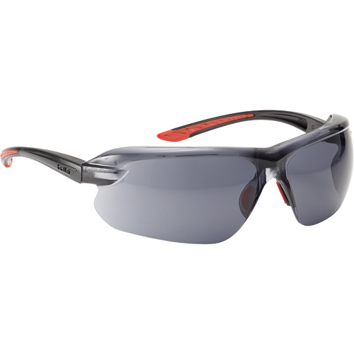 IRI-s Safety Glasses, Grey/Smoke Lens, Anti-Fog/Anti-Scratch, Meets/Exceeds CSA Z94.3
