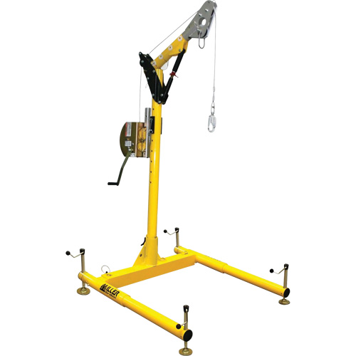 4-Piece Hoist System with Manhandler Hoist/Winch